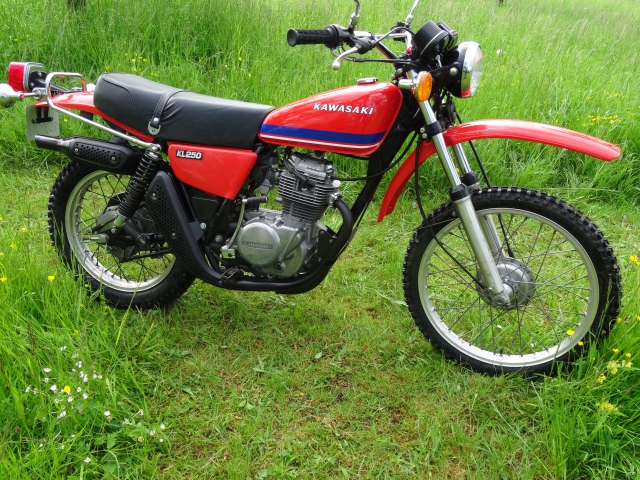 KAWASAKI 250 KL acheter vendre