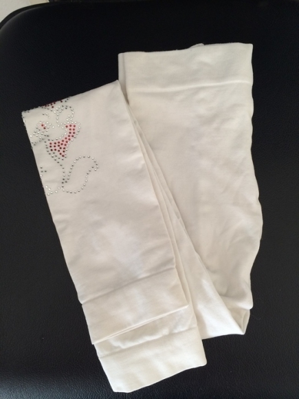 Collanr sans pied blanc avec strass taille unique acheter vendre