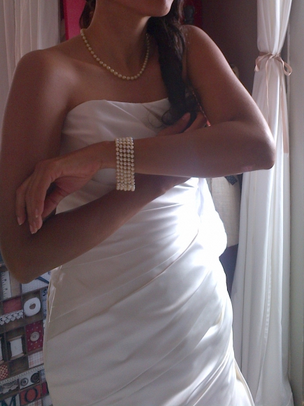 Robe de Mariée Ivoire Satin acheter vendre