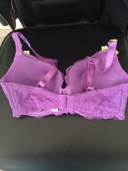 Soutien gorge violet et jaune Soleil Sucré 85D acheter vendre
