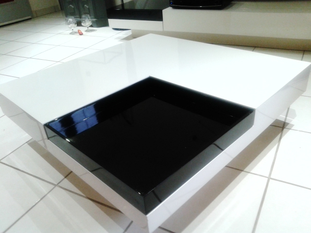 canapé angle rouge, table salon et meuble tv acheter vendre