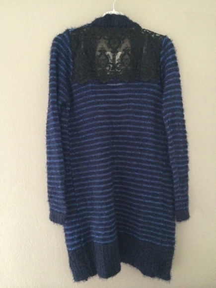 Gilet noir et bleu brillant Patrice Bréal taille 2 neuf acheter vendre