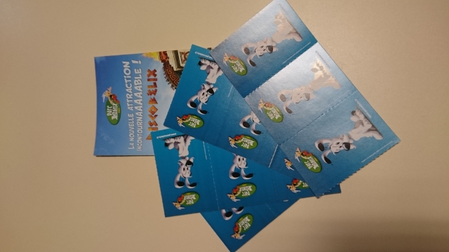 Parc Astérix, aquabulevard  acheter vendre