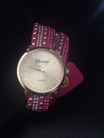 Montre bracelet rose neuve acheter vendre