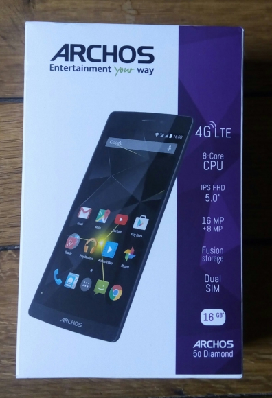 Archos 50 Diamond - Noir - 4G - 16Go acheter vendre