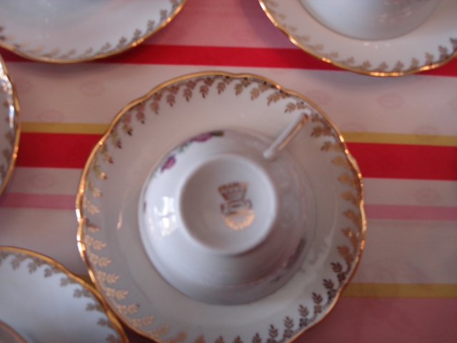  Service à café en porcelaine de Chauvigny acheter vendre