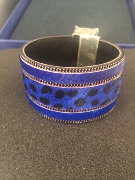 Bracelet bleu léopard neuf acheter vendre