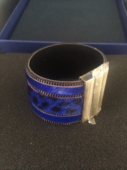 Bracelet bleu léopard neuf acheter vendre