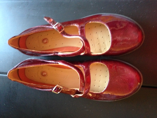 PAIRE de CLARK'S vernis bordeauxTaille 7 acheter vendre