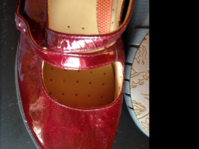 PAIRE de CLARK'S vernis bordeauxTaille 7 acheter vendre