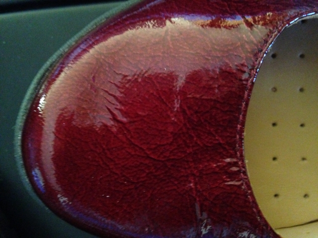 PAIRE de CLARK'S vernis bordeauxTaille 7 acheter vendre