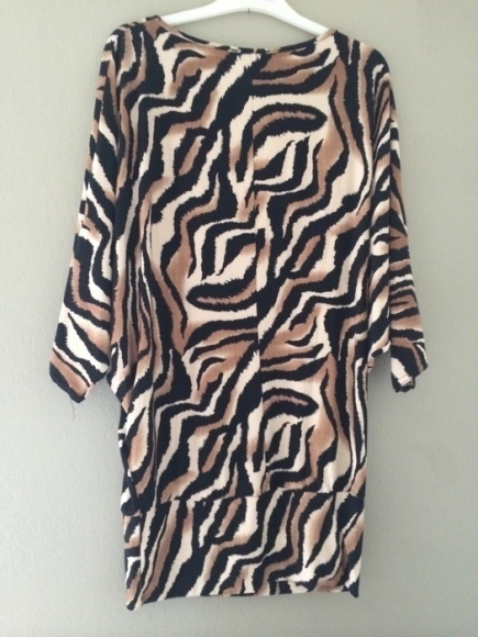 Robe motif tigré MORGAN taille S soit 38 acheter vendre