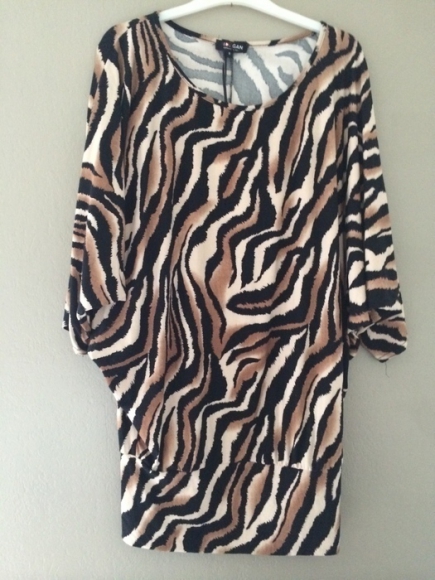 Robe motif tigré MORGAN taille S soit 38 acheter vendre