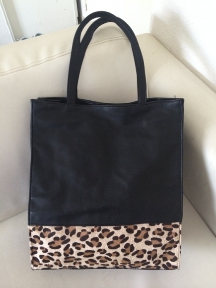 Sac à main simili cuir et léopard LA REDOUTE neuf acheter vendre