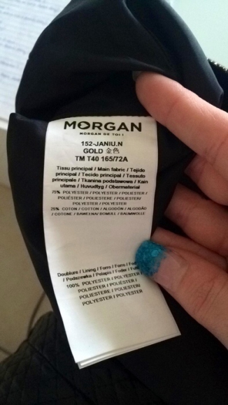 Jupe dorée MORGAN taille M soit 40 neuve acheter vendre