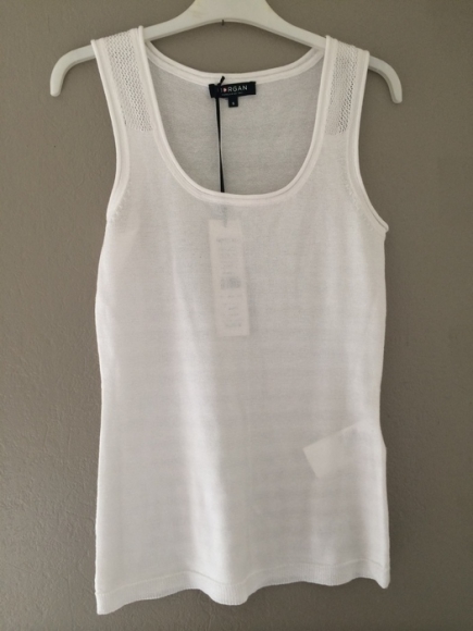 Débardeur blanc MORGAN taille S neuf acheter vendre