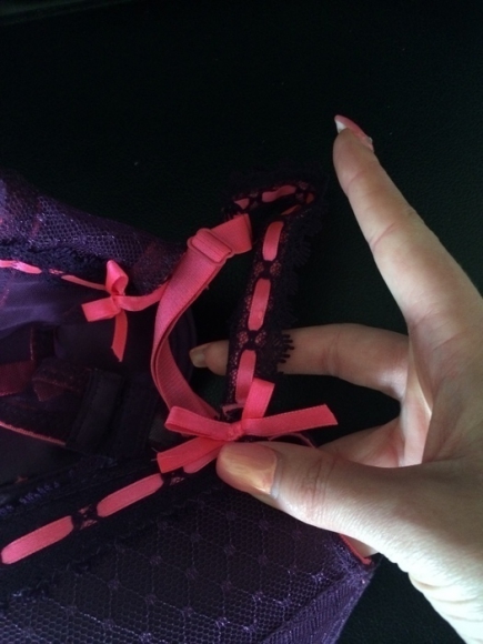 Soutien gorge violet et rose Soleil Sucré 90D acheter vendre