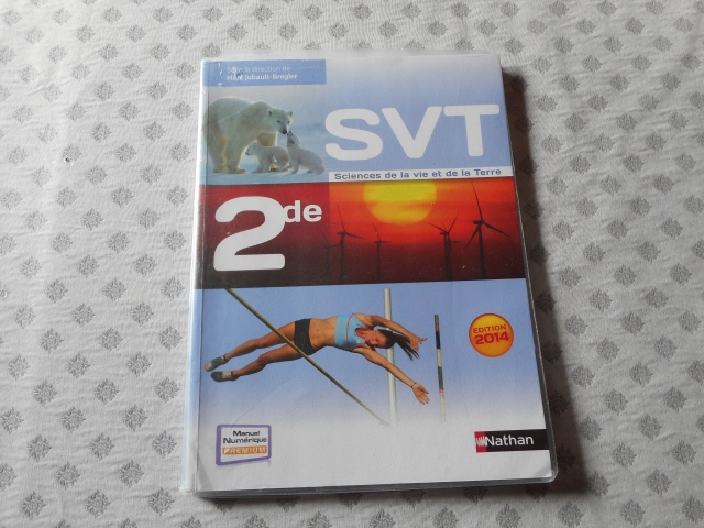 livre SVT seconde générale acheter vendre
