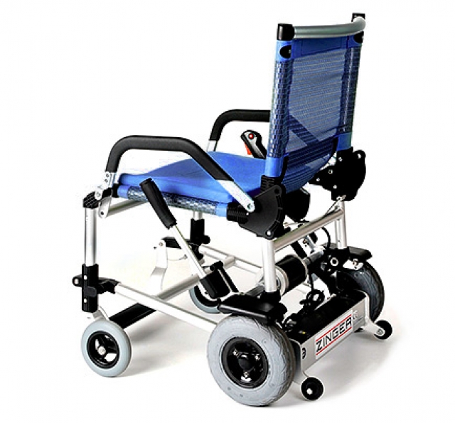 Le ZINGER FRANCE Fauteuil roulant électrique  pliable le plus léger au monde acheter vendre