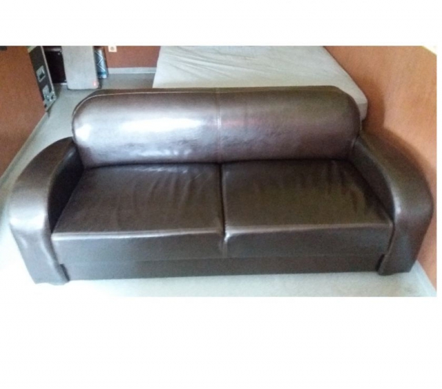 Canapé (3 places) + Fauteuil CLUB Cuir Marron acheter vendre