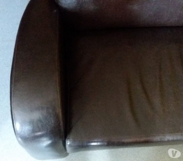 Canapé (3 places) + Fauteuil CLUB Cuir Marron acheter vendre