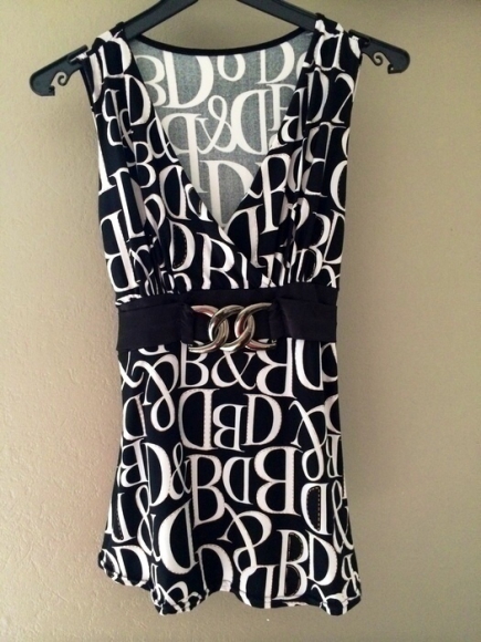 Haut débardeur blanc et noir taille unique  acheter vendre