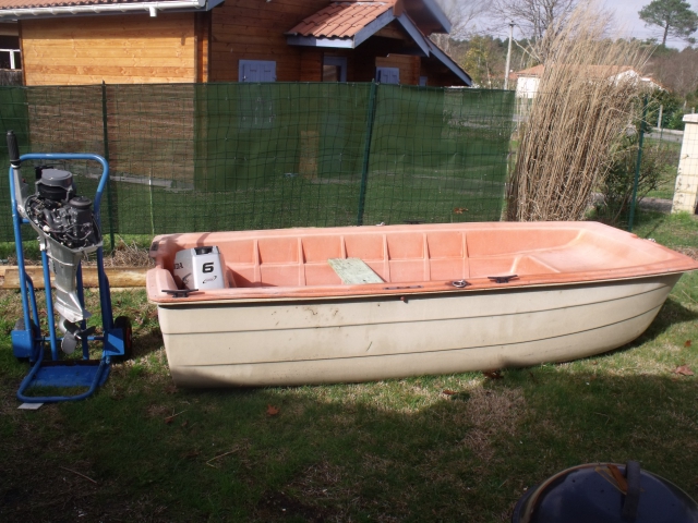 bateau avec moteur 6CV  acheter vendre