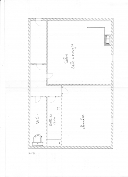 appartement 2 pièces 37 m2. acheter vendre