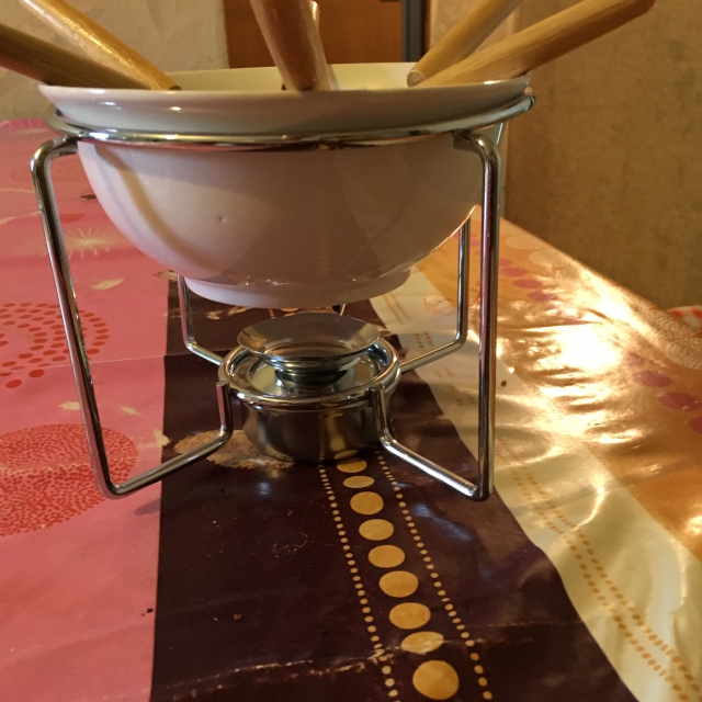 Service à fondue en céramique 9 pièces acheter vendre