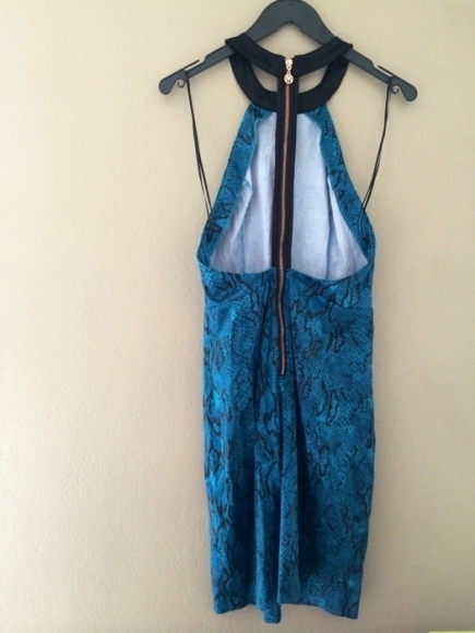 Robe bleue turquoise taille 38 neuve acheter vendre