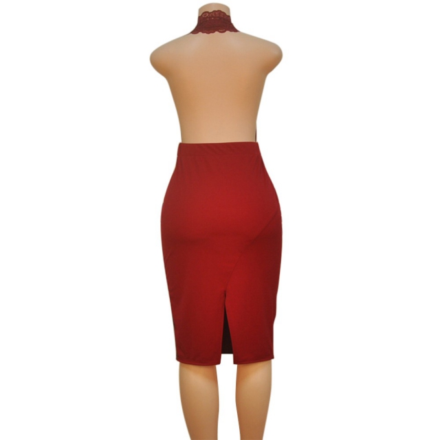 Robe moulante très sexy Pourpre  acheter vendre