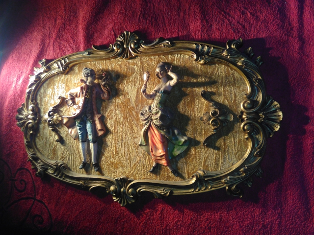 cadre scène en résine (fabriqué en Italie) acheter vendre