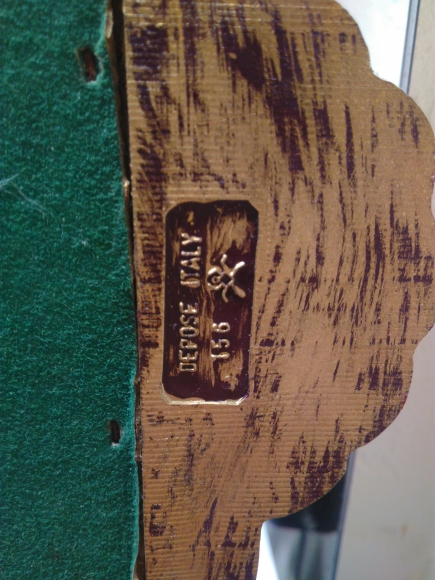 cadre scène en résine (fabriqué en Italie) acheter vendre