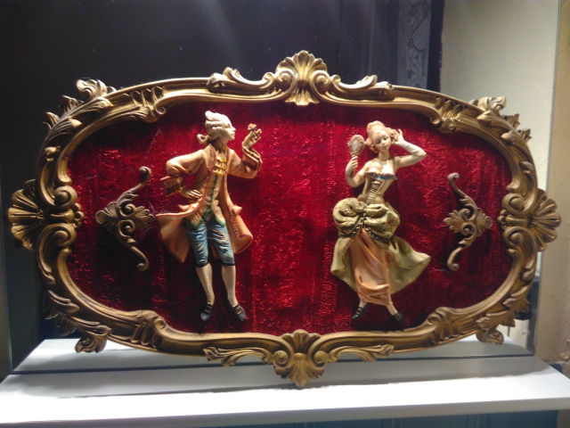 CADRE SCÈNE EN RÉSINE (FABRIQUÉ EN ITALIE) acheter vendre