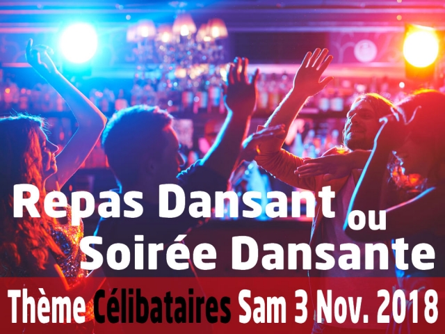Repas Dansant pour tous, Theme celibataires - Perigueux acheter vendre