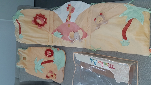 Vend tour de lit et gigoteuse MOULIN ROTY  acheter vendre