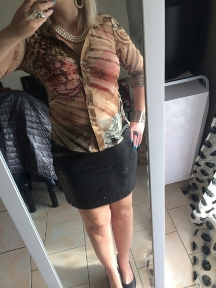 Chemise transparente Guess taille italienne 40 (soit 36) acheter vendre