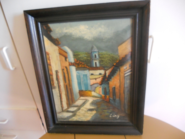 Tableau peinture à l'huile 19 ème siècle acheter vendre