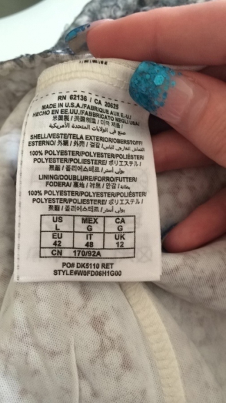 Jupe grise en sequins Guess taille L neuve acheter vendre