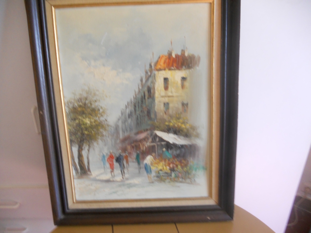 Tableau peinture à l'huile 19ème siècle acheter vendre