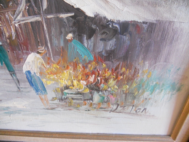 Tableau peinture à l'huile 19ème siècle acheter vendre