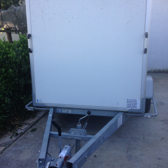 remorque fourgon etat neuve acheter vendre