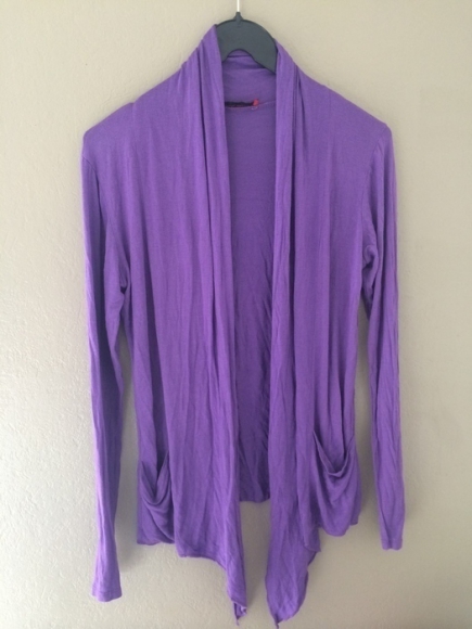 Gilet violet Pascal Morabito taille 1 acheter vendre