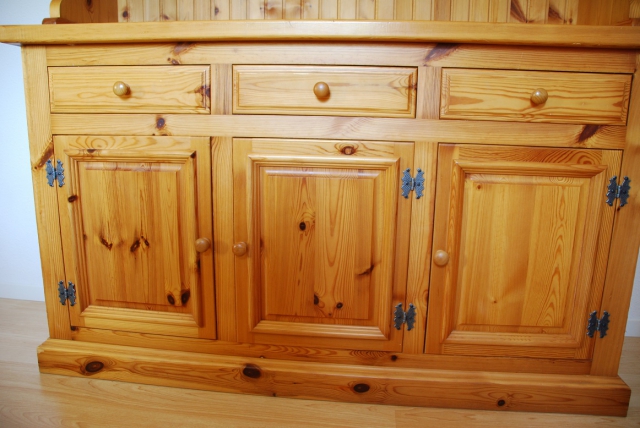 Buffet cuisine pin massif  acheter vendre