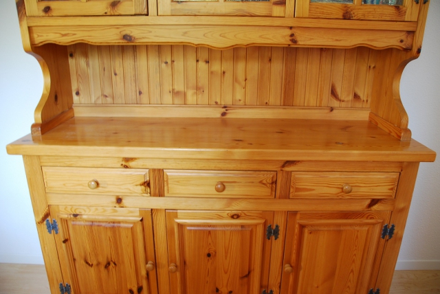 Buffet cuisine pin massif  acheter vendre