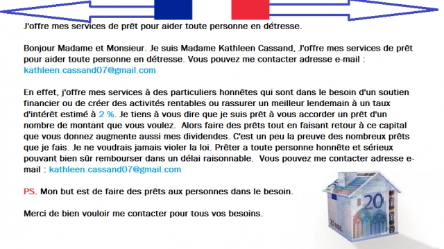  Offre de prêt entre particulier sérieux en France acheter vendre