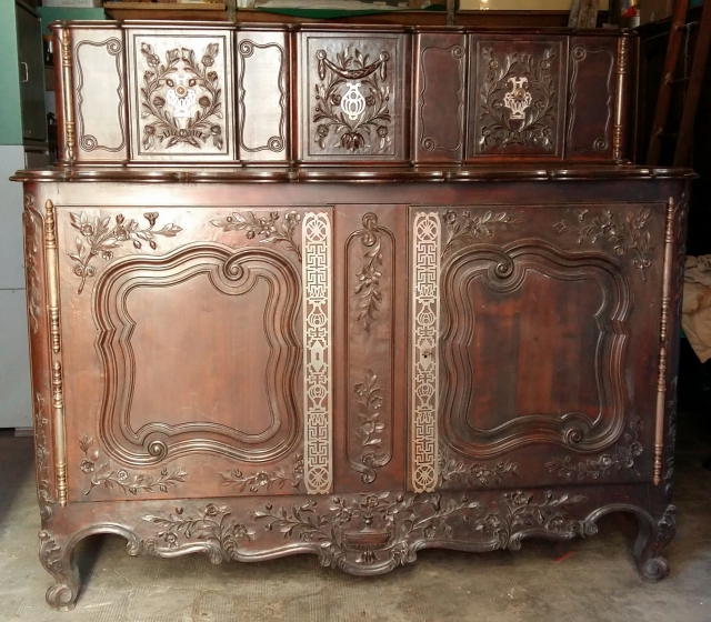 Buffet PROVENCAL à double corps acheter vendre