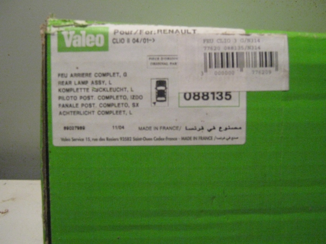 FEUX AR D et G CLIO 2 Ph1 comme Neufs acheter vendre